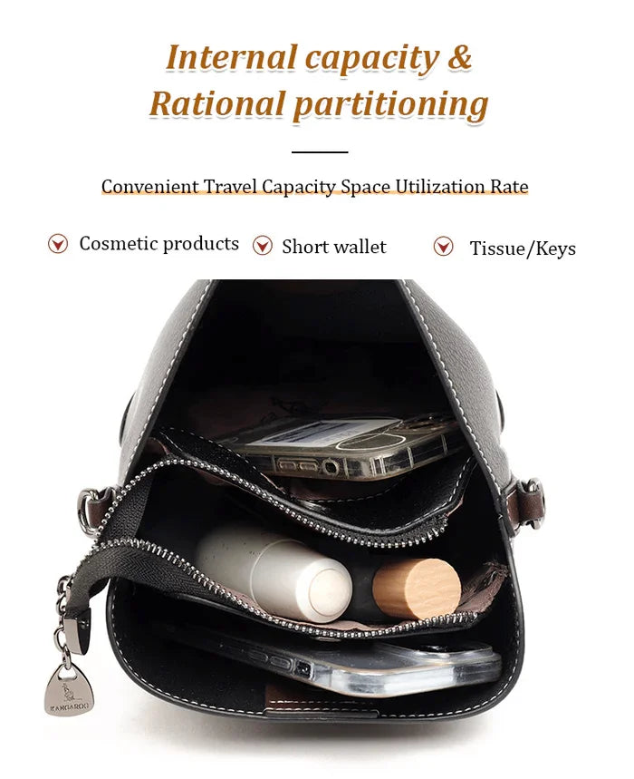 Charmelle – Bolso de Hombro Clásico para Mujer