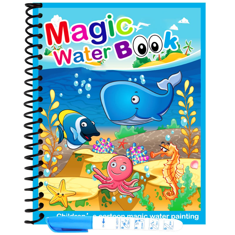 MagicSplash - Aventura de dibujo acuático para niños