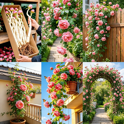 RoseCascade – Bulbos de Rosal Trepador Premium