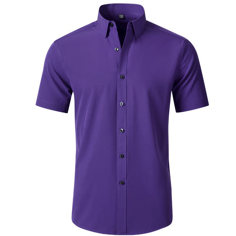 SmoothWear | Camisa Elástica Antiarrugas Que No Necesita Planchado