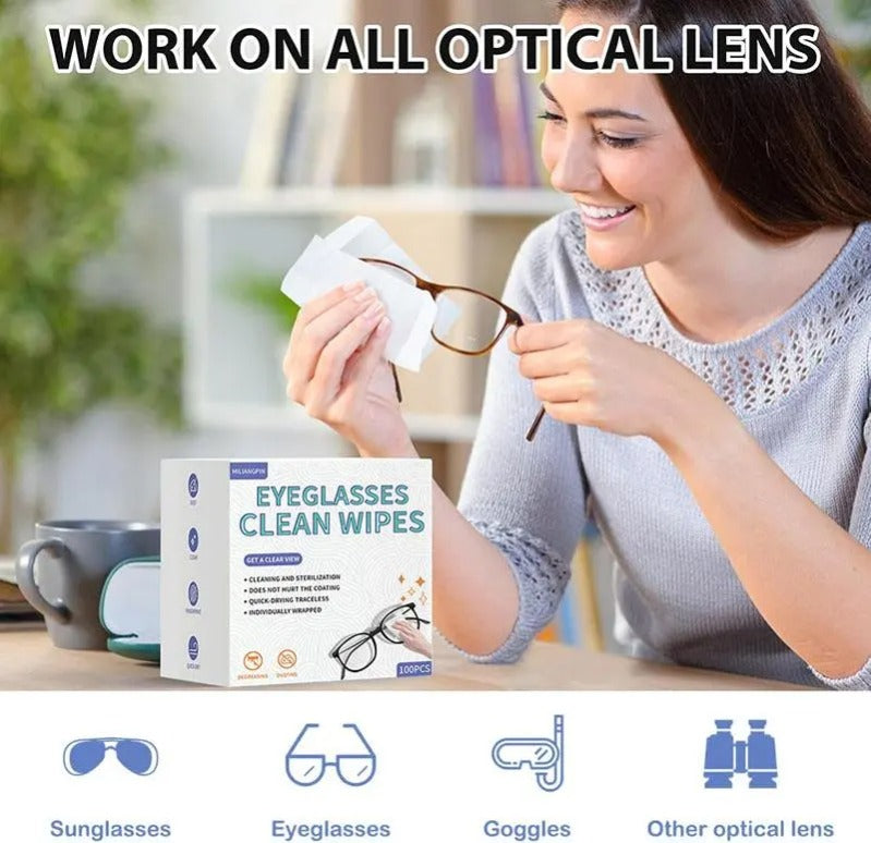 FogClear – Antibeschlag-Brillenputztuch