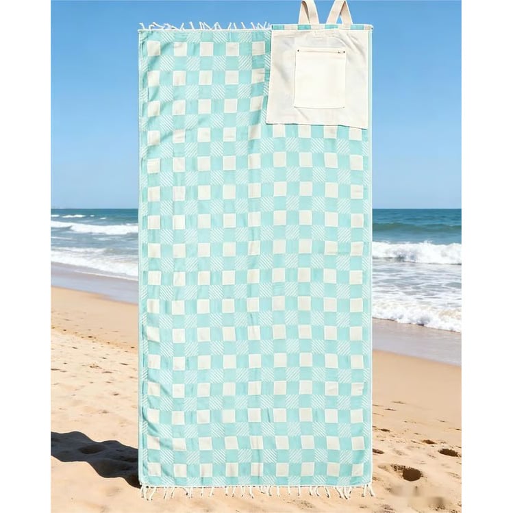 CoastCarry – Sandabweisender Handtuch-Rucksack für Strandtage