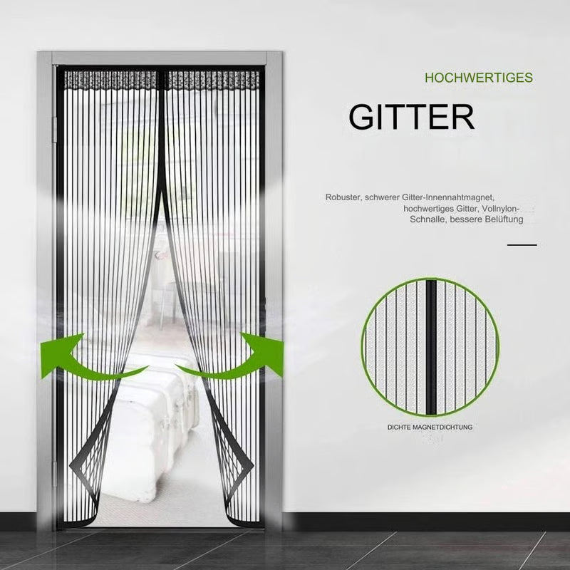 BreezeLock – Puerta de Malla Magnética Antipolvo