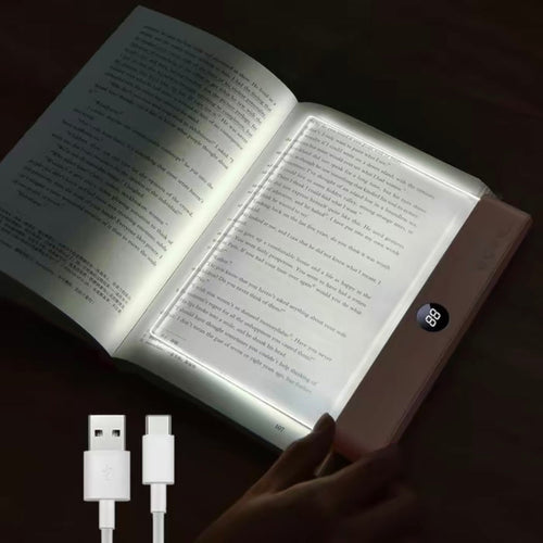 NightLume – Lámpara de Lectura LED Recargable Transparente