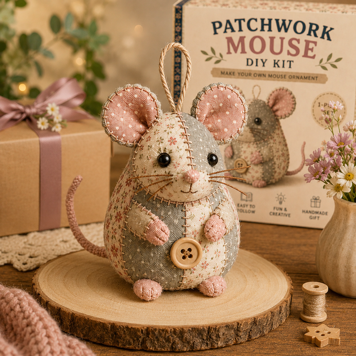 StitchMouse – DIY-Patchwork-Bastelset