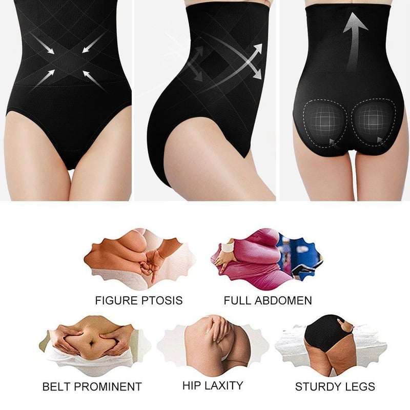 SlimElegance – Braguitas Moldeadoras de Cintura Alta con Control de Abdomen