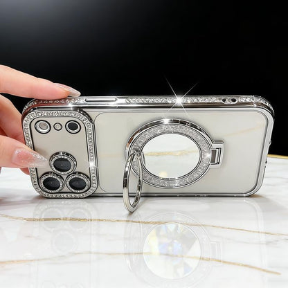 FlashFemme - Luxuriöses Spiegel-Glitzer-Case