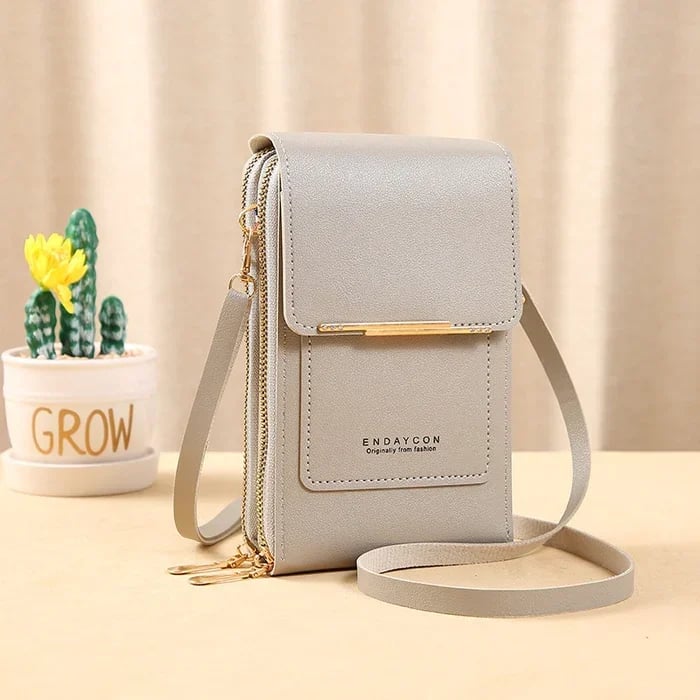 TouchCarry – Bolso tipo mensajero para mujer con pantalla táctil