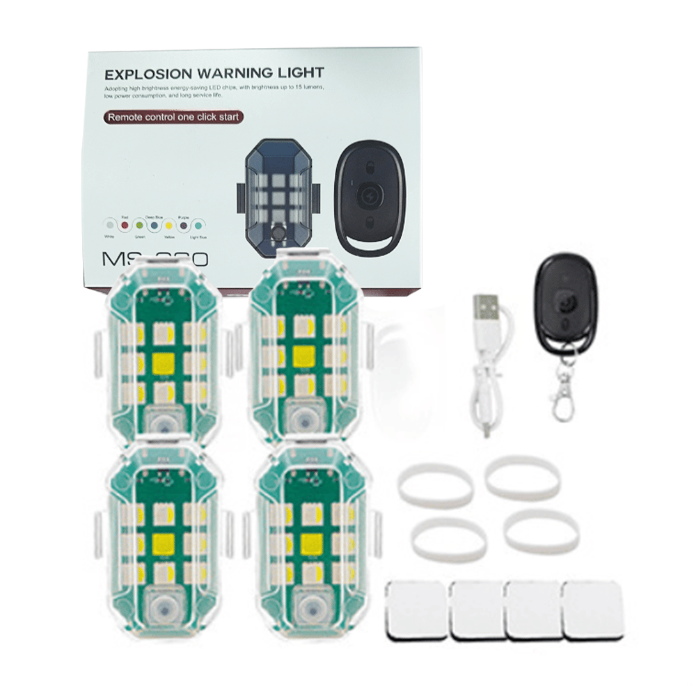 FlashGuard – Luz estroboscópica LED de seguridad inalámbrica