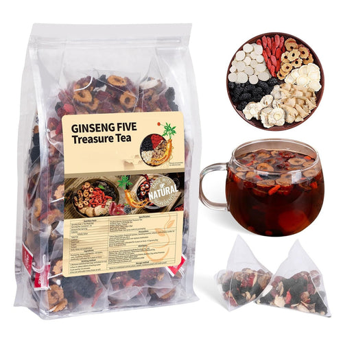 Té de hierbas de Ginseng y Morera