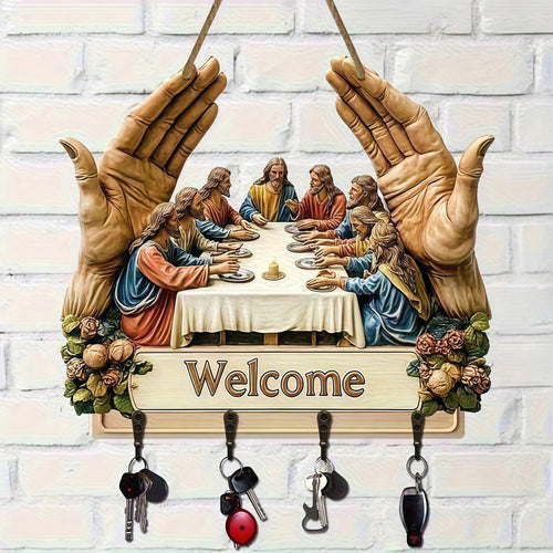 FaithFrame – Llavero con Jesús y los Discípulos