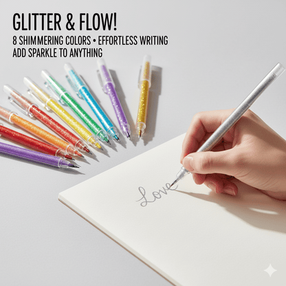 SparkWrite - Colección de bolígrafos de gel atrevidos y coloridos
