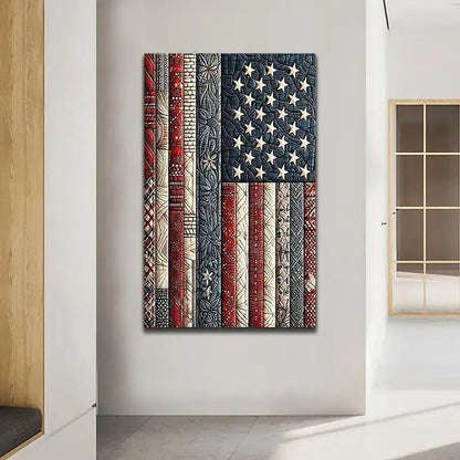 DiamondCraft – DIY 5D-Diamant-Malset „Amerikanische Flagge“
