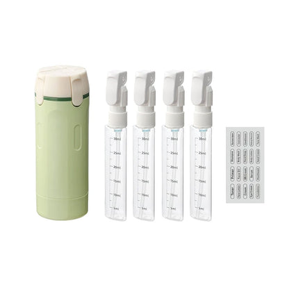 SwiftPour – Auslaufsicherer 4-in-1 Reise-Spender