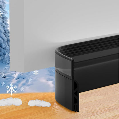 SealGuard – Tira de silicona para sellado bajo puerta