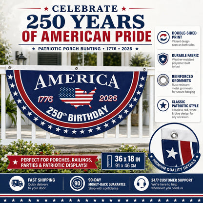 VeteranMade – USA 250-Jahre-Gedenkbanner 🇺🇸