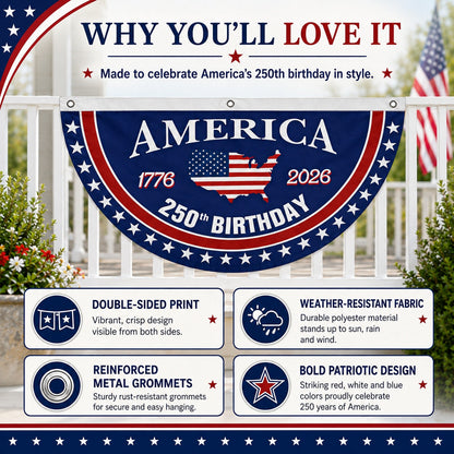 VeteranMade – USA 250-Jahre-Gedenkbanner 🇺🇸