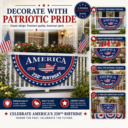 VeteranMade – USA 250-Jahre-Gedenkbanner 🇺🇸