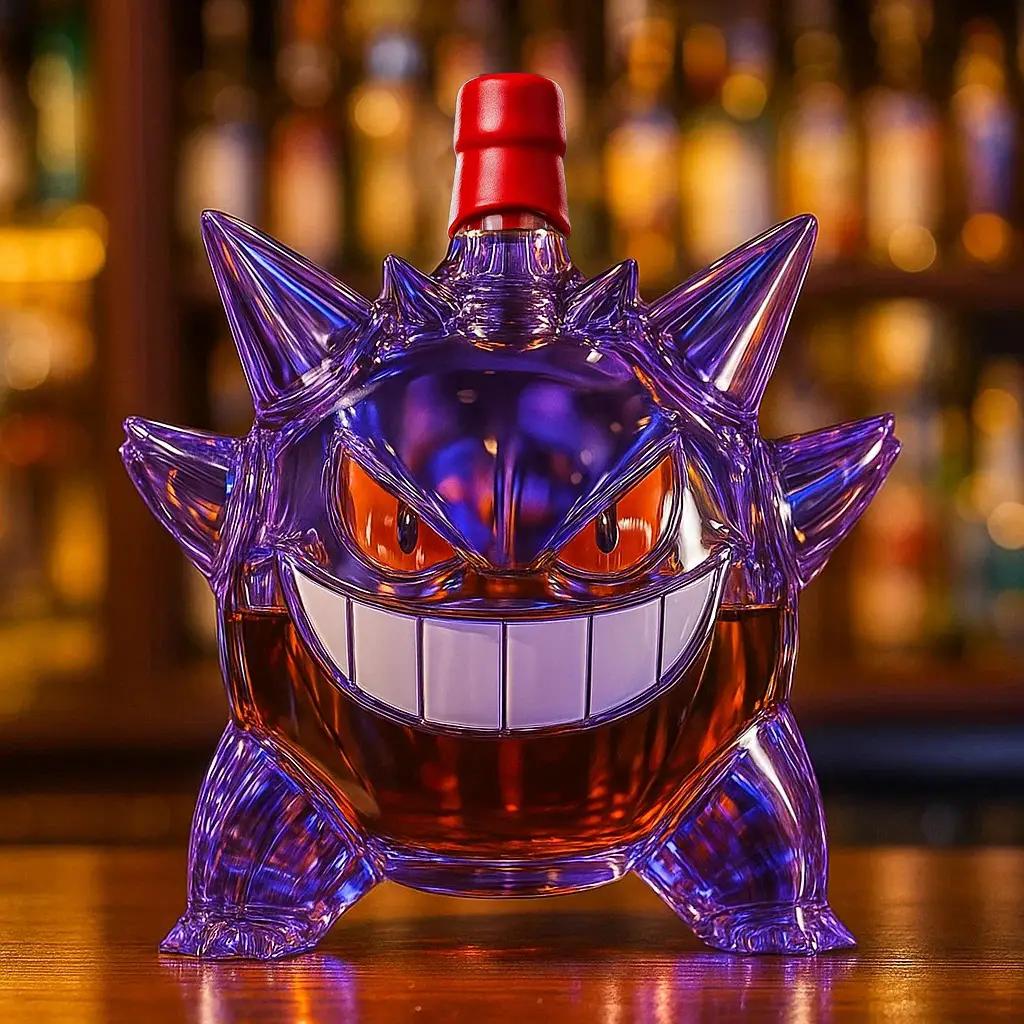 Botella de whisky Gengar Edición Limitada