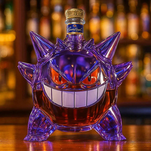 Botella de whisky Gengar Edición Limitada