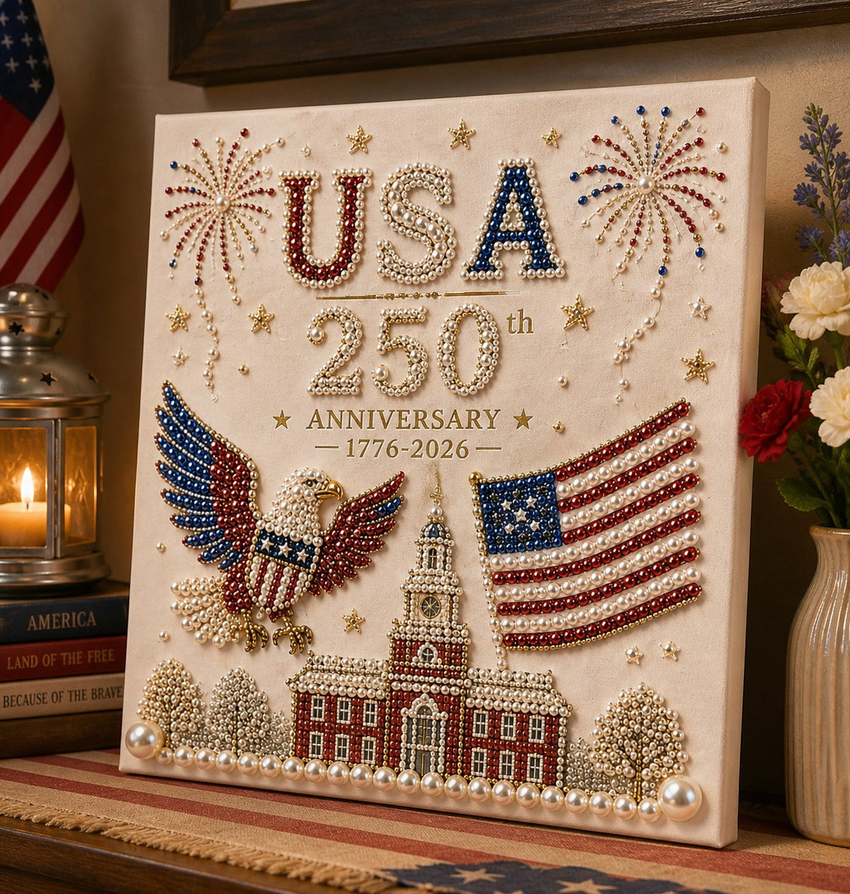 PatriotPearl – Obra Maestra Artesanal de Aniversario