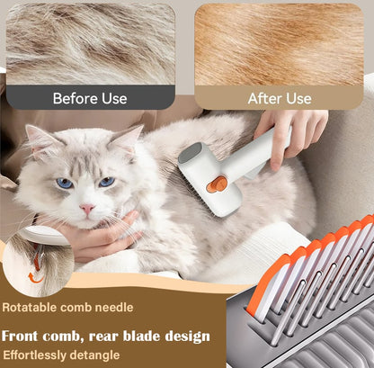 PawGroom – Cepillo y peine para mascotas con autodistrición