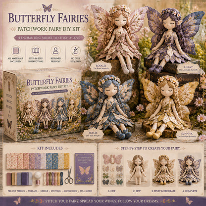 FairyStitch – Colección de manualidades de patchwork DIY