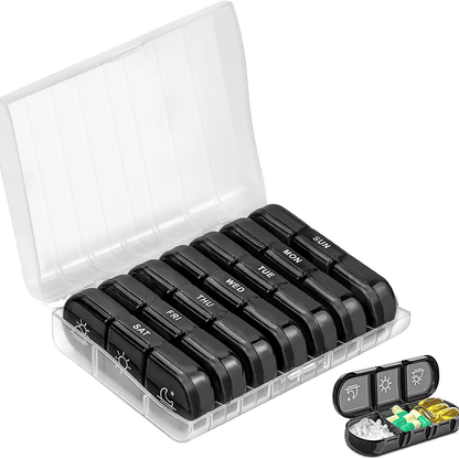 SafeSnap – pastillero portátil de 7 días
