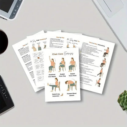 ChairFit – 30-Tage-Tagebuch für Stuhl-Yoga zum Abnehmen