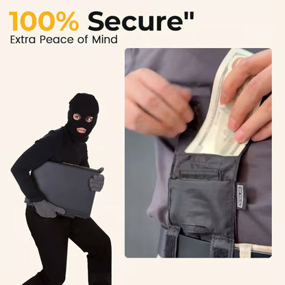 ZeroBulk - Versteckte Reisebrieftasche