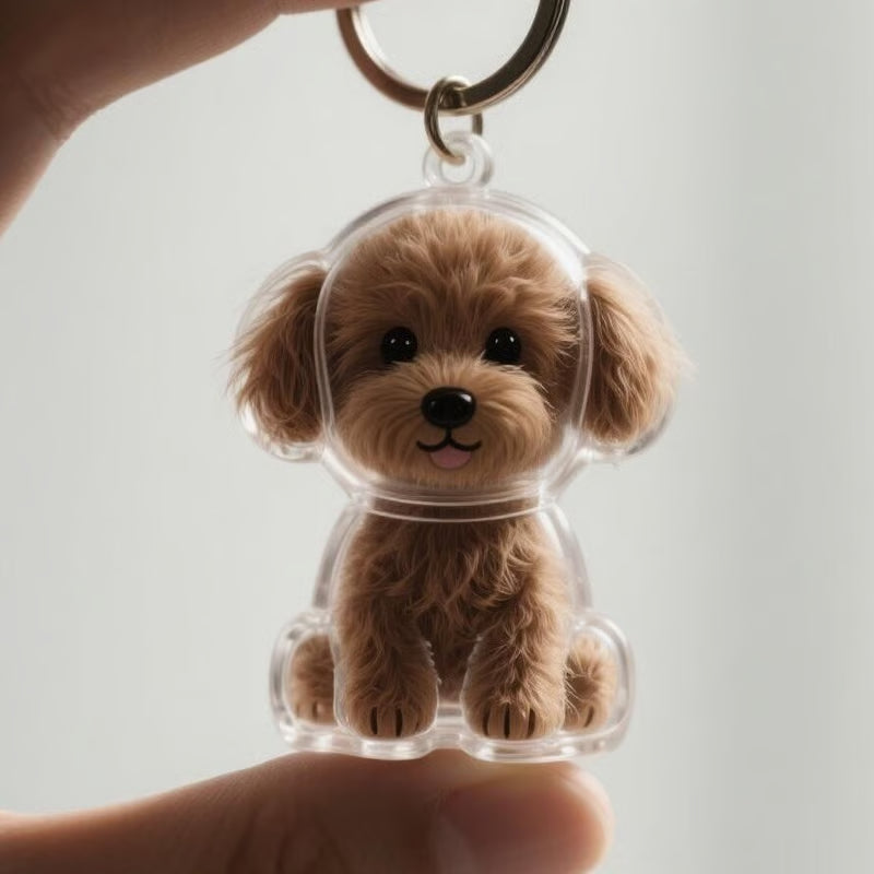 ForeverPaw – Schlüsselanhänger als Andenken mit Tierhaar