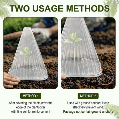 EcoBloom – Cubiertas Reutilizables para Plantas de Invernadero