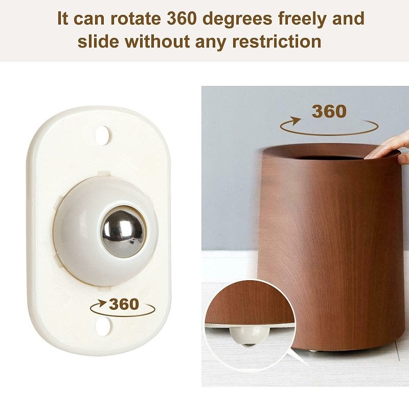 RollFix – Rueda universal autoadhesiva de acero inoxidable