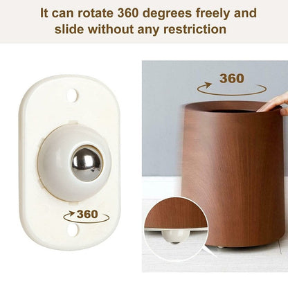 RollFix – Rueda universal autoadhesiva de acero inoxidable