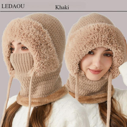 CozyFlex | Gorro Beanie 3 en 1 para Mujer