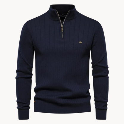 Jenson Quarter-Zip-Pullover | ALEVITA