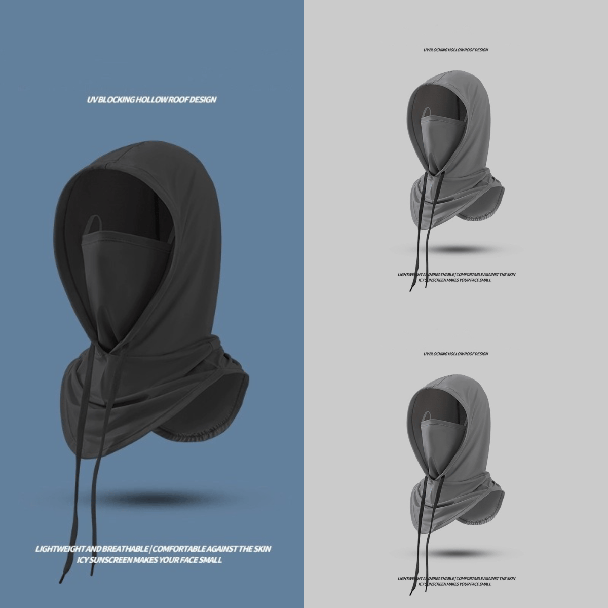 FrostGuard – Unisex Kühlende UV-Schutz-Sturmhaube