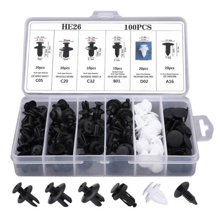 SnapRivet – Kit de reparación universal de clips automáticos