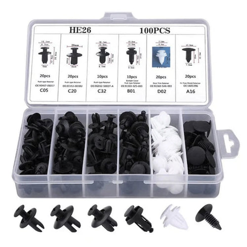 SnapRivet – Kit de reparación universal de clips automáticos