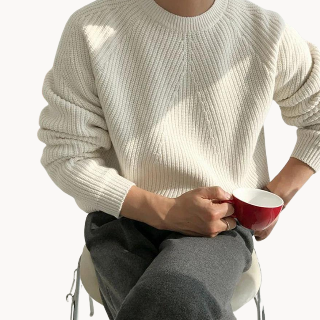 Ronan Ridgeway gerippter Pullover | ALEVITA