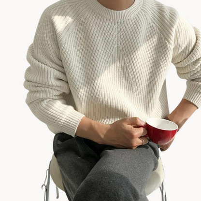 Ronan Ridgeway gerippter Pullover | ALEVITA