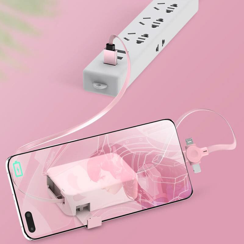 PowerNest – Caja Organizadora Multifunción para Cables de Carga Rápida