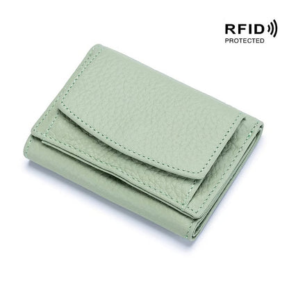 AuraVault – Premium-Lederbrieftasche mit RFID-Schutz