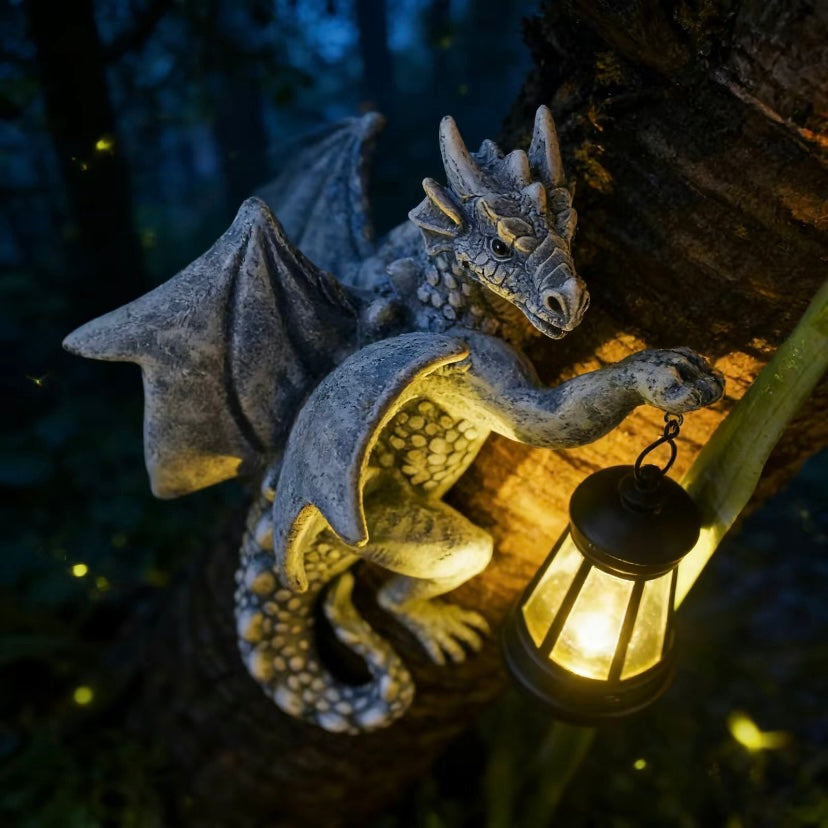 DragonGlow – Solarlaternen-Wächter