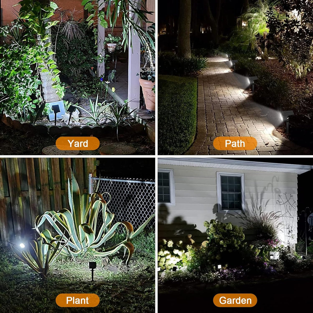SunBeam – Focos solares impermeables para exteriores