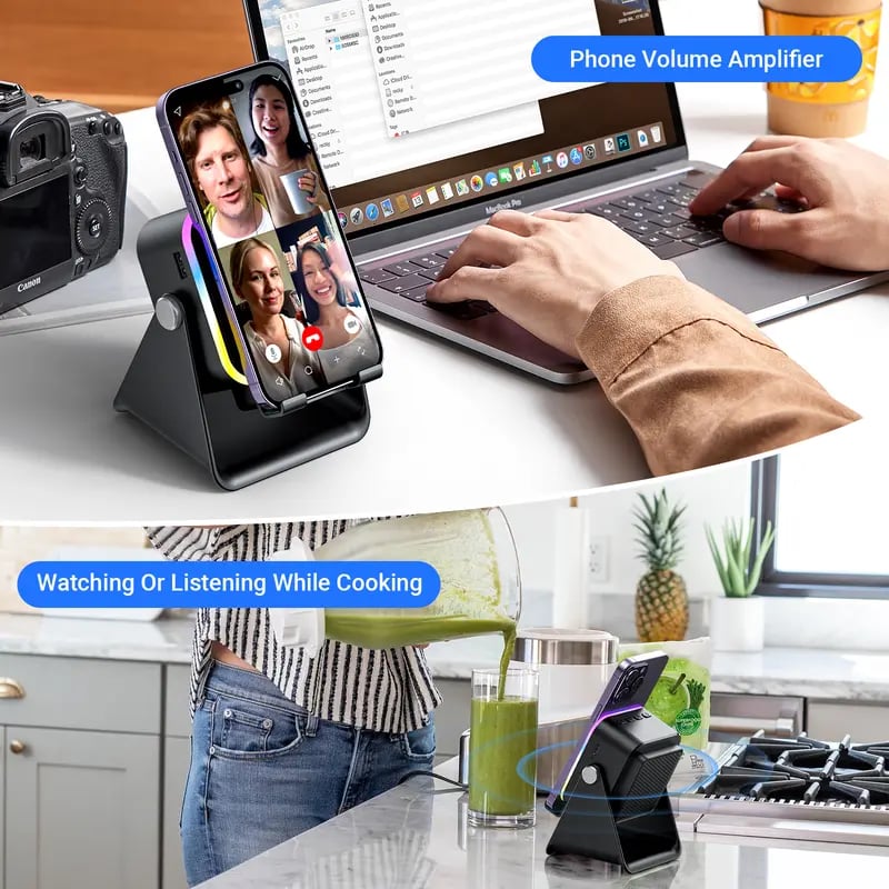 BeatStand – Altavoz Bluetooth multifunción inalámbrico