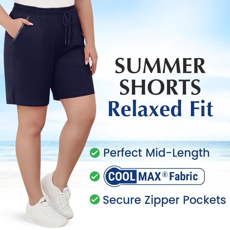 CoolStride – Atmungsaktive Eisseiden-Stretchshorts