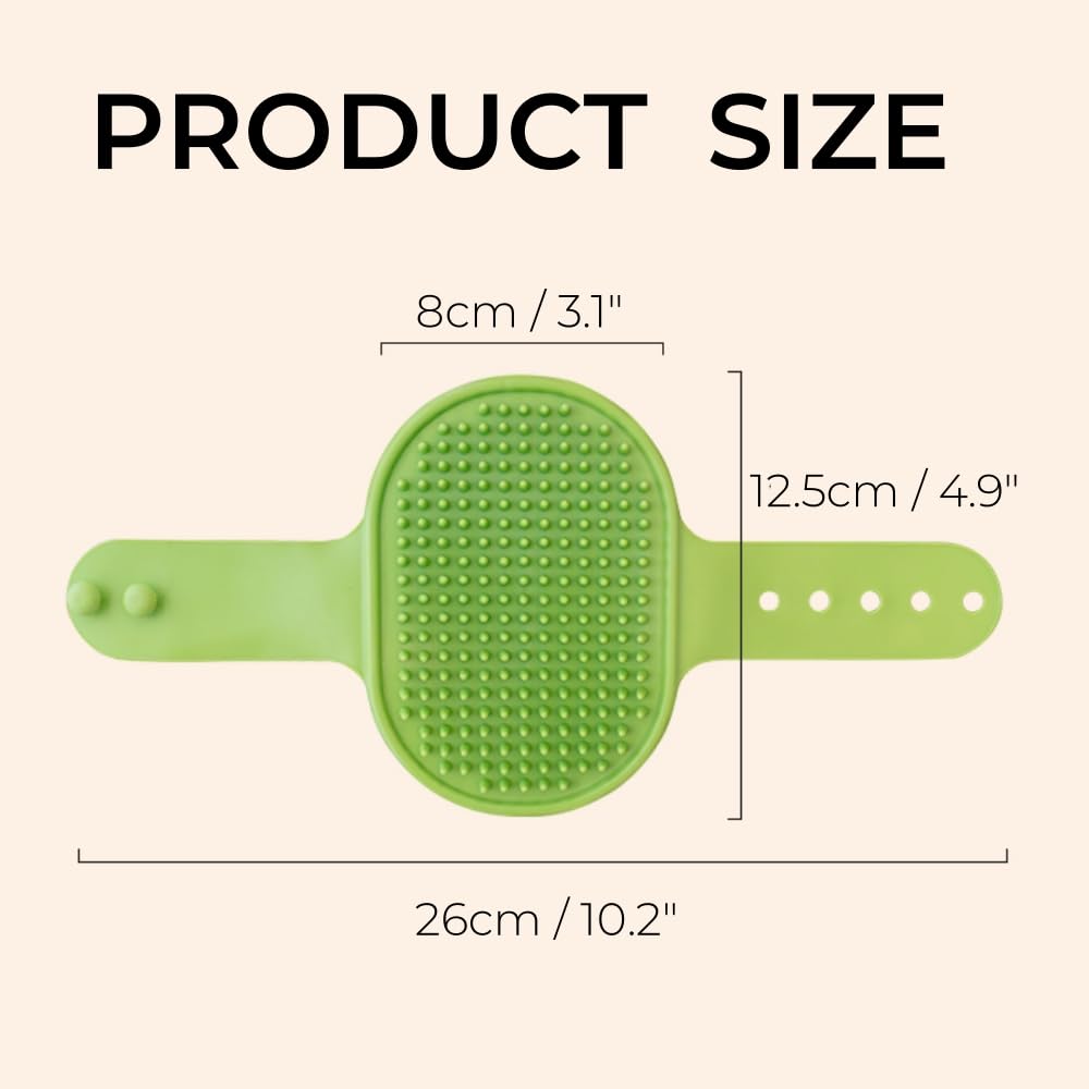 ScratchGroom – Almohadilla de correa multiusos para el aseo de mascotas