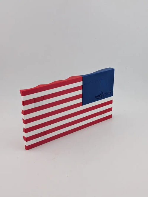 PatriotFlex – Expositor de bandera ondulante magnético distintivo