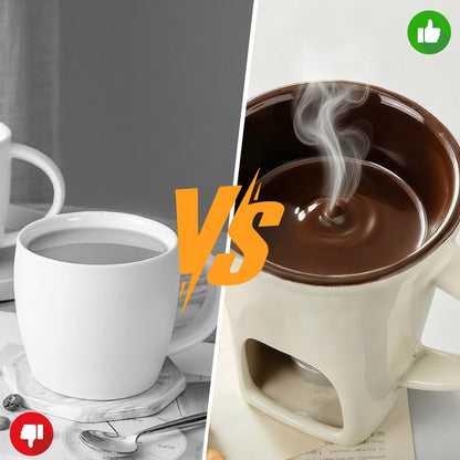 FondueMelt – Taza de Fondue de Cerámica Multifuncional